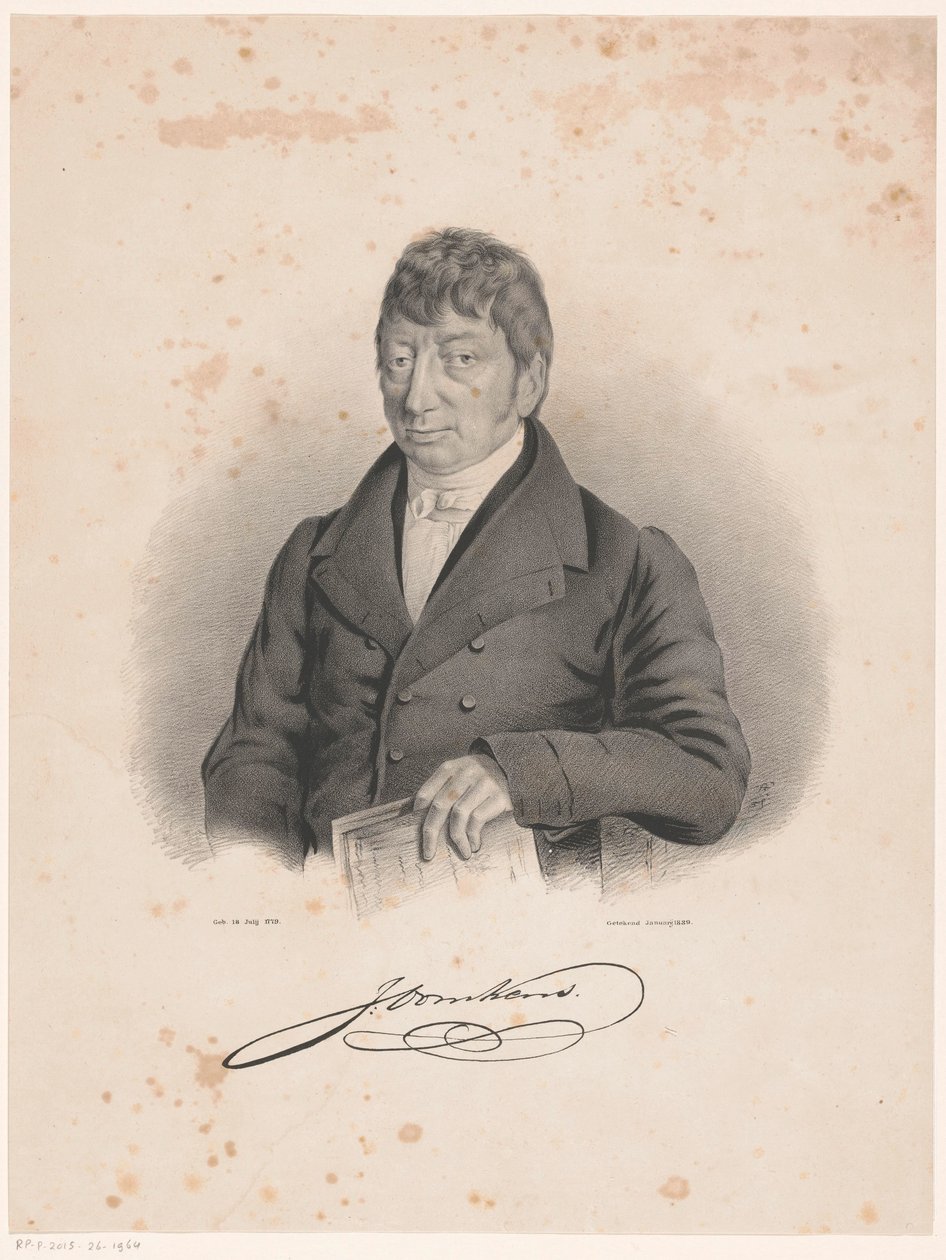 Portrait de Jan Oomkens - Anonymous