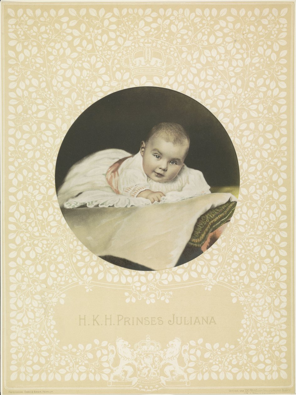 Portrait de Juliana, reine des Pays-Bas - Anonymous