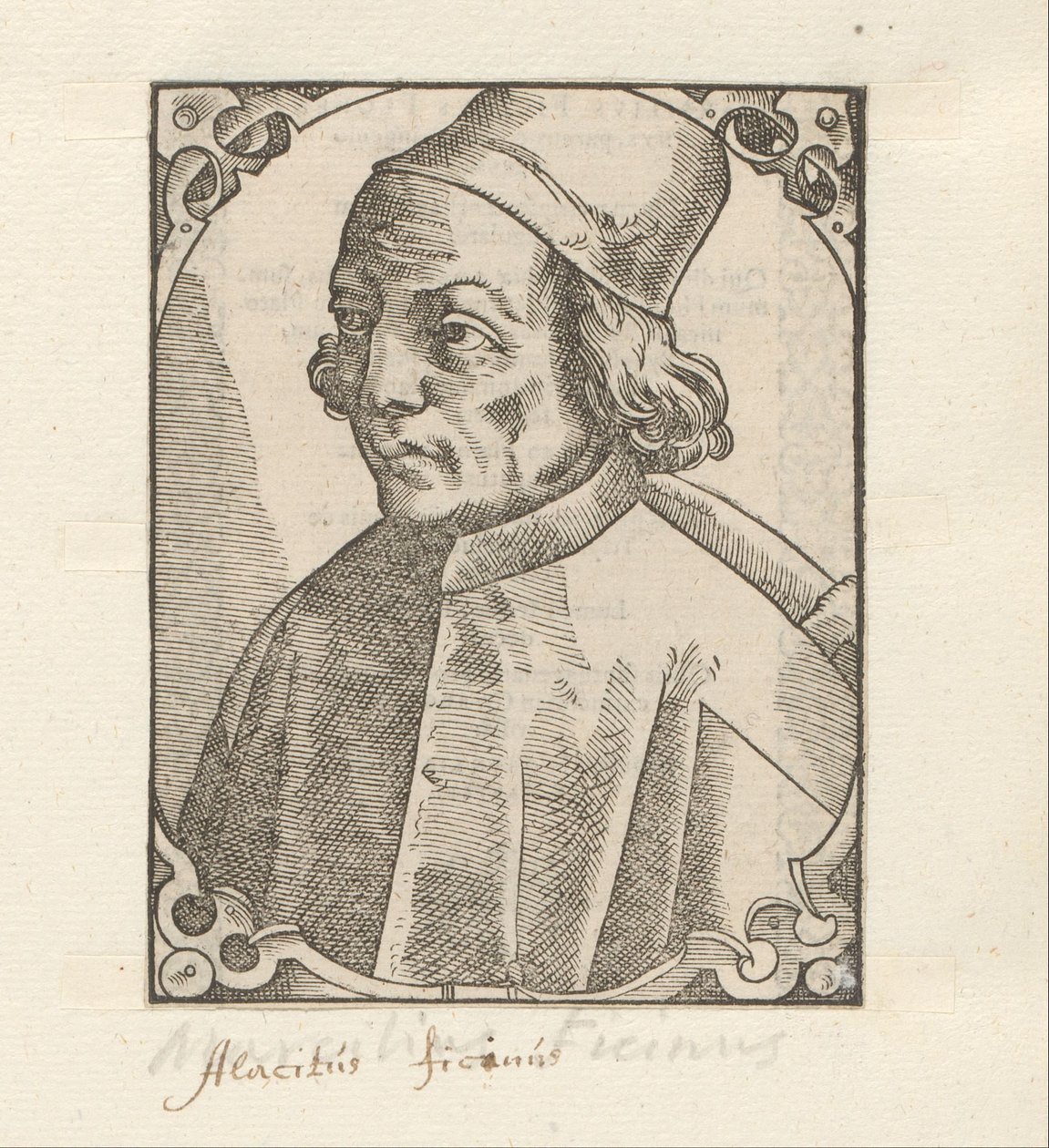 Portrait de Marsilio Ficino - Anonymous