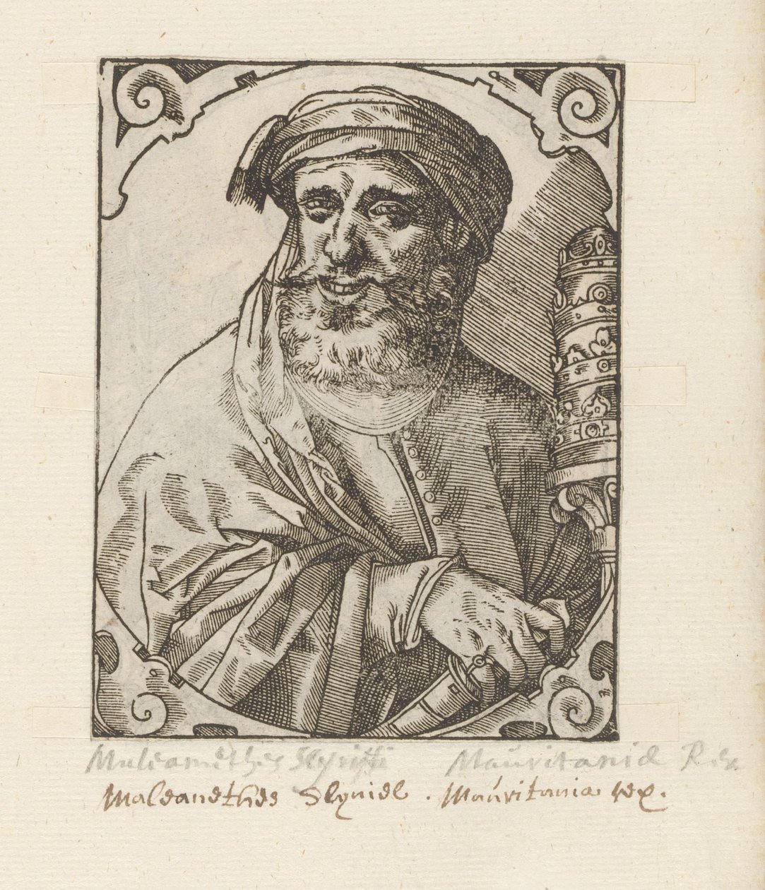 Portrait de Muleamethes Scyriffi - Anonymous