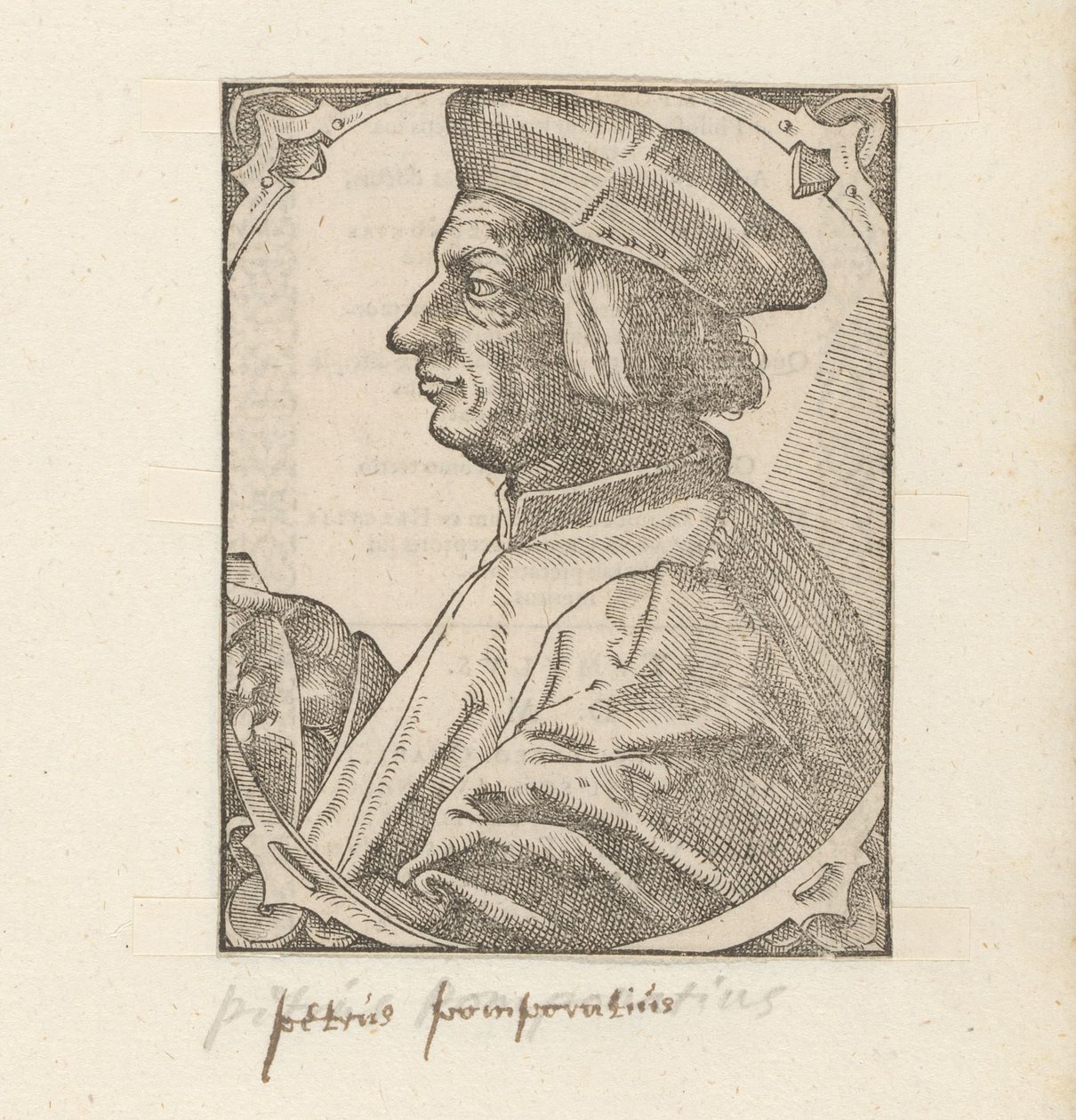 Portrait de Pietro Pomponazzi - Anonymous