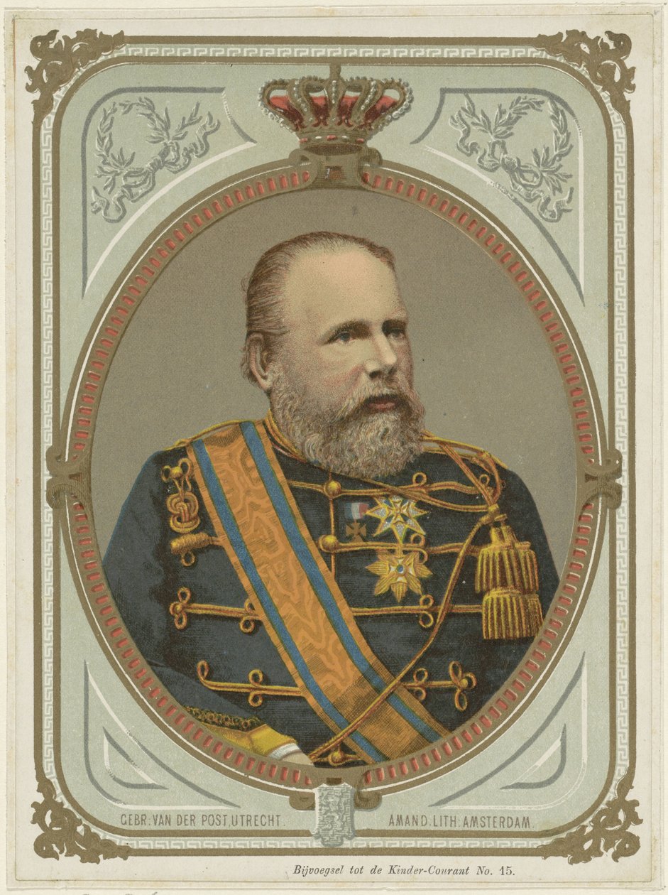 Portrait de Guillaume III, roi des Pays-Bas - Anonymous