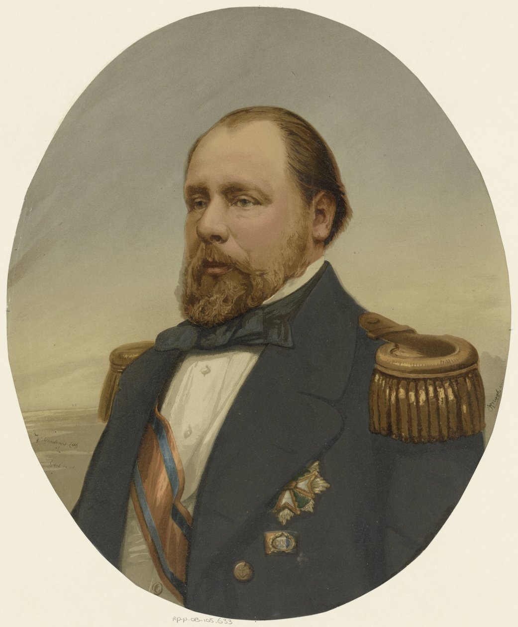 Portrait de Guillaume III, roi des Pays-Bas - Anonymous