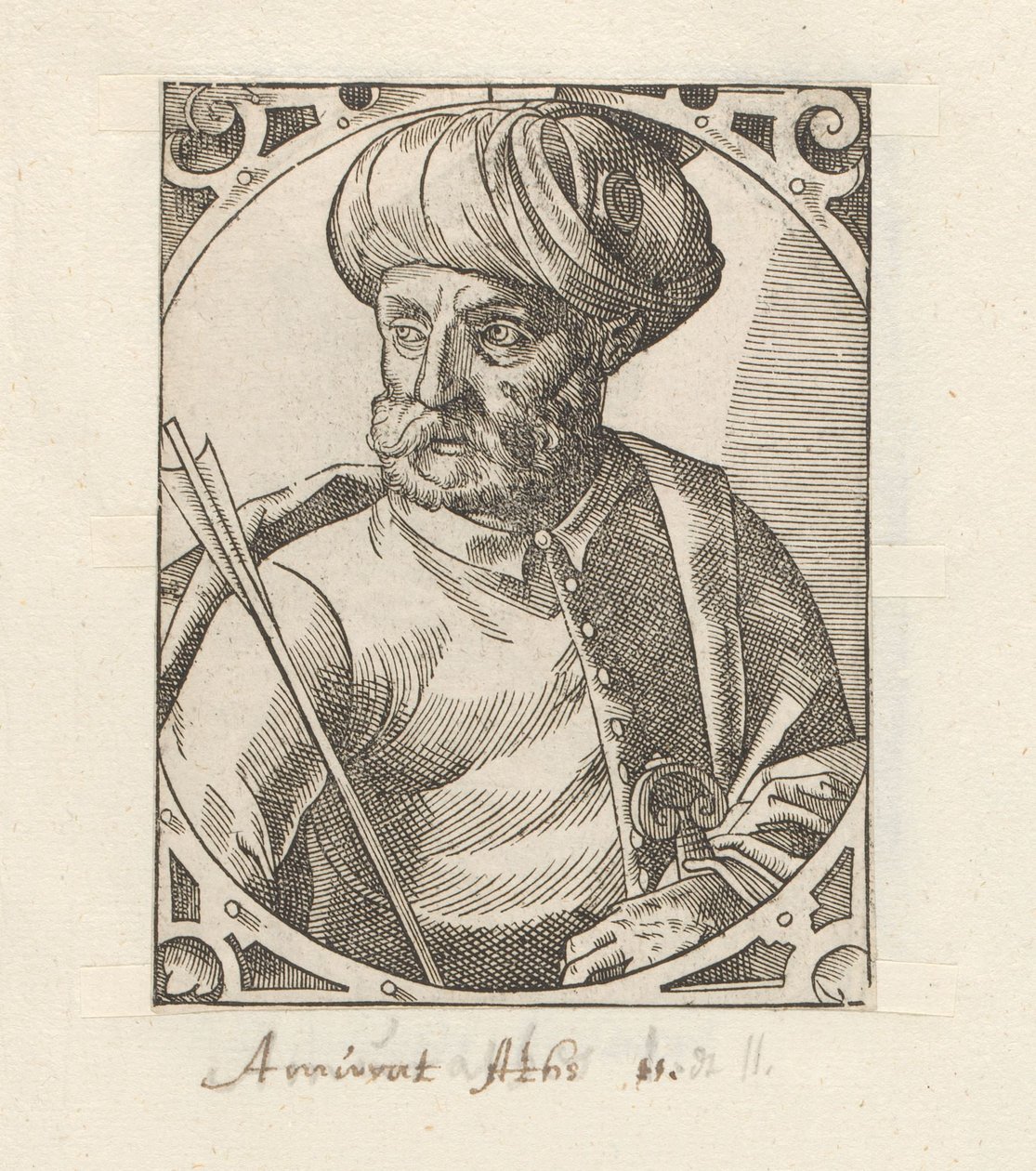 Portrait du sultan Bayezid II - Anonymous