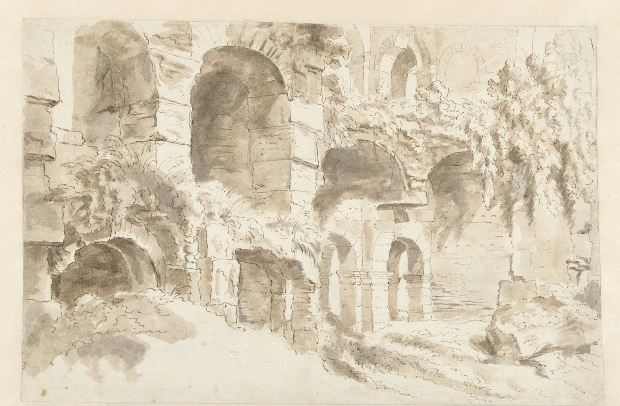 Ruine romaine - Anonymous