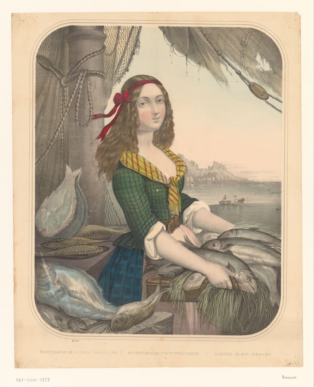 Marchande de poisson écossaise - Anonymous