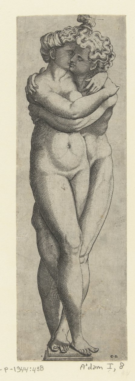 Sculpture. Deux amants - Anonymous