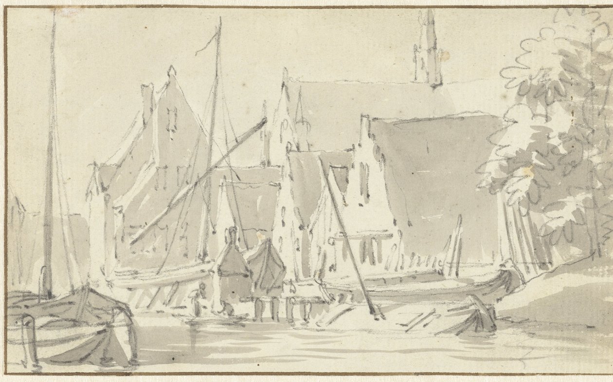 Vue de la ville - Anonymous