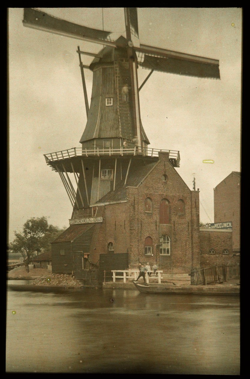 Moulin à vapeur De Adriaan sur la Spaarne, Haarlem - Anonymous