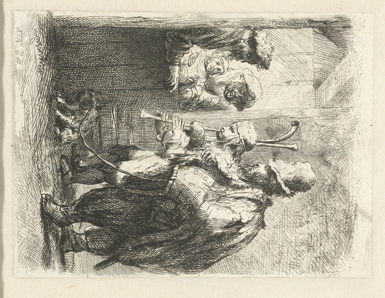 Les musiciens ambulants - Anonymous