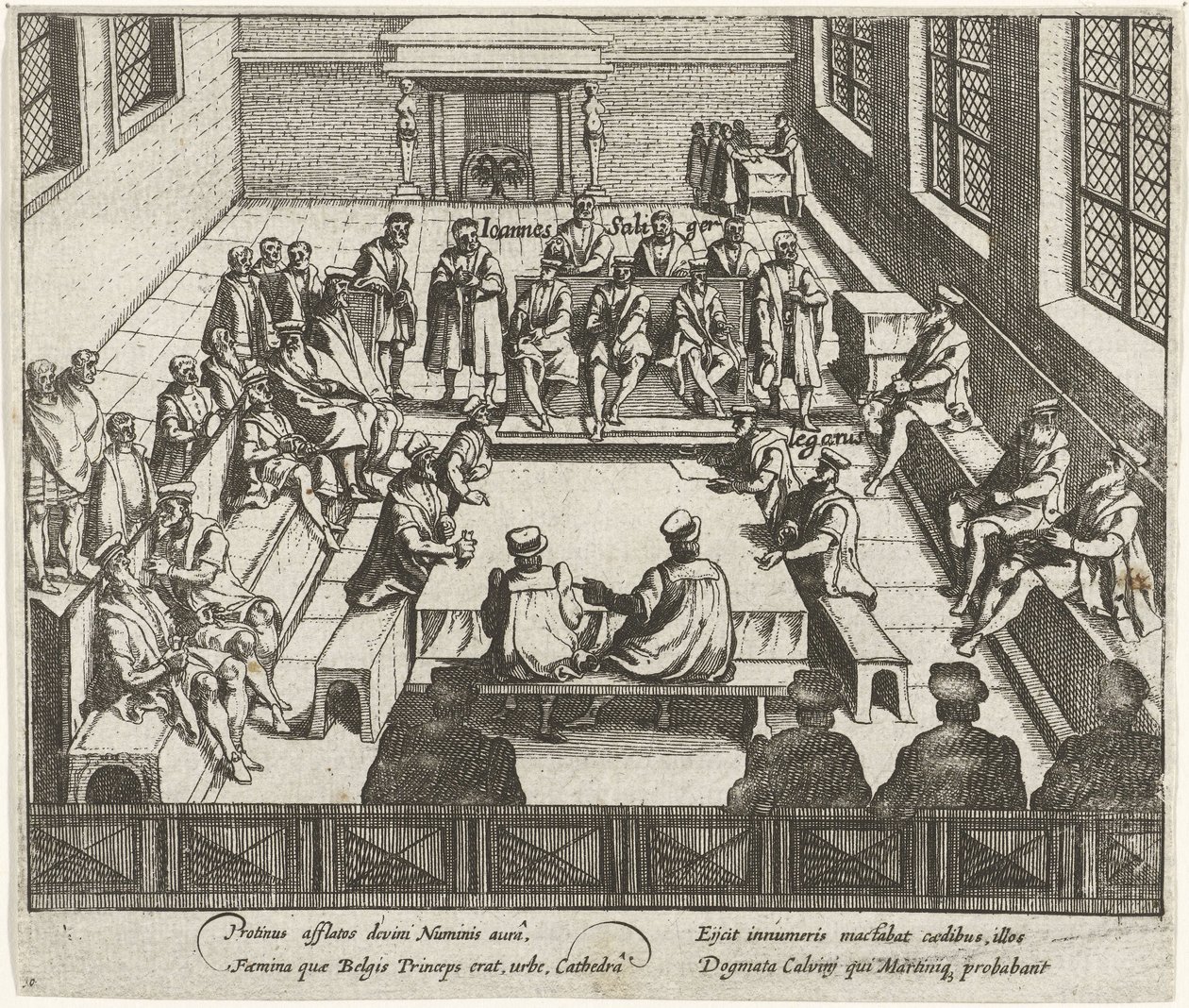 Interdiction de la prédication protestante à Anvers, 1577 - Anonymous
