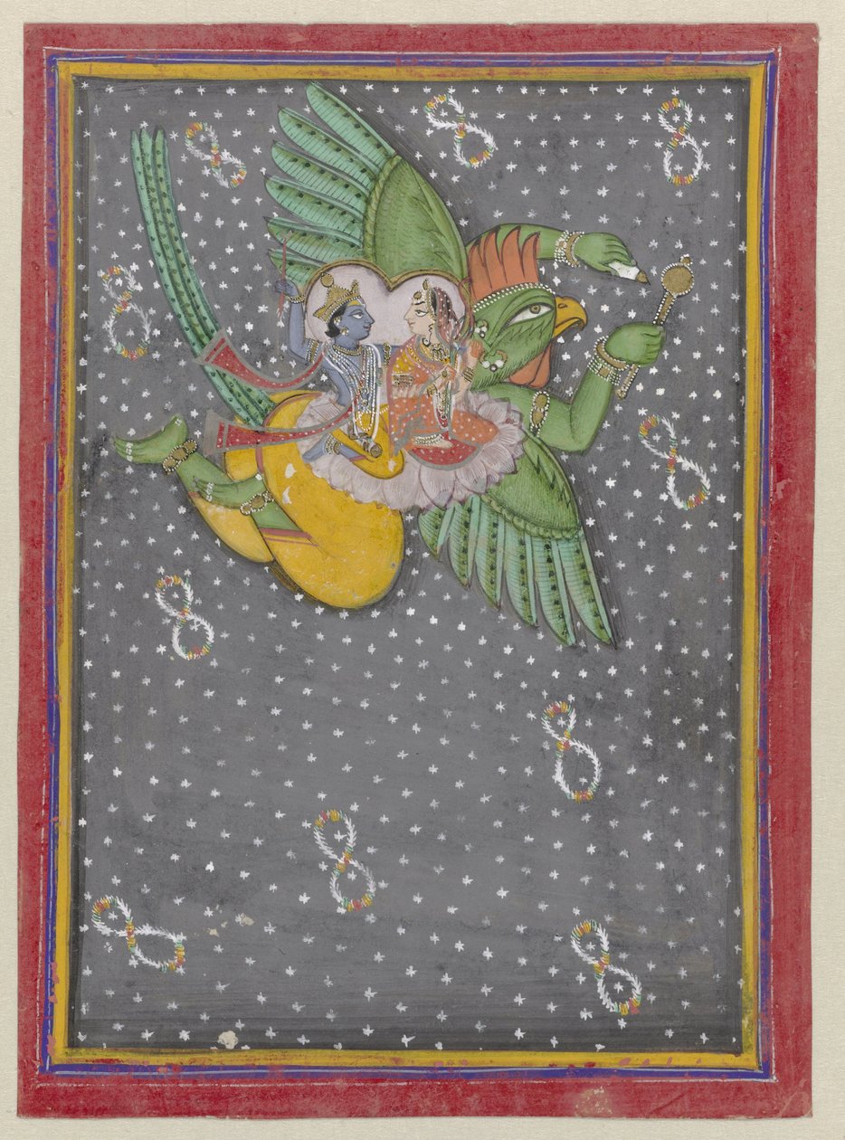 Vishnu et Lakshmi sur l