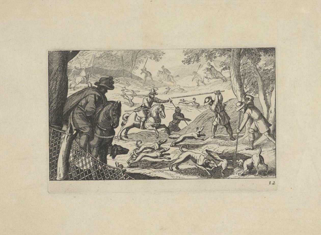 Chasse au renard - Anonymous