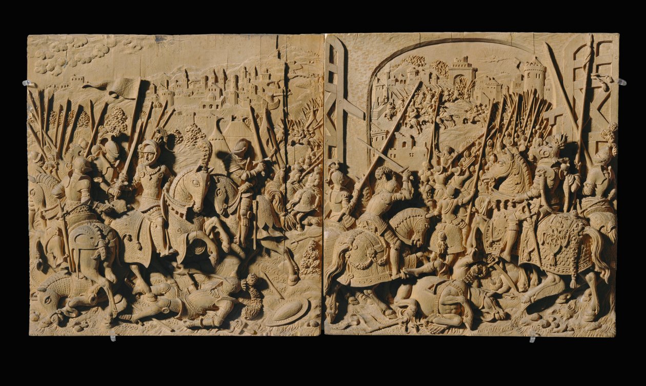 Huit reliefs sculptés, cerise ... (relief) - Anonymous Anonymous