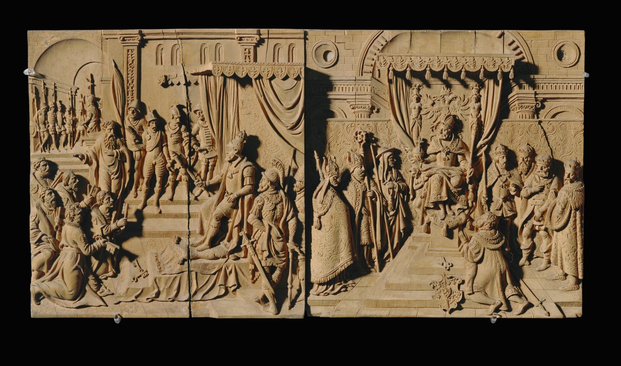 Huit reliefs sculptés, cerise ... (relief) - Anonymous Anonymous