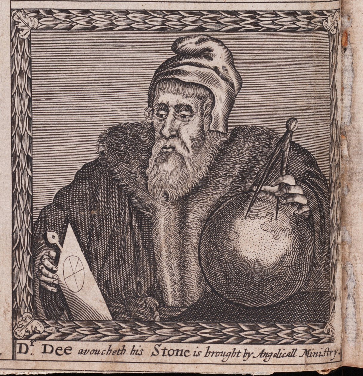 John Dee - Œuvre anonyme, gravure - Anonymous Anonymous