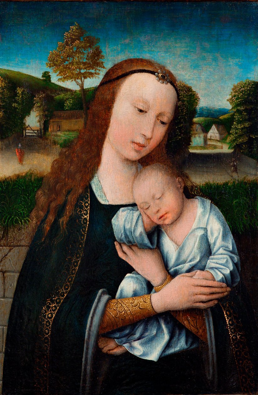 Madone et Enfant, vers 1520 - Anonymous Anonymous