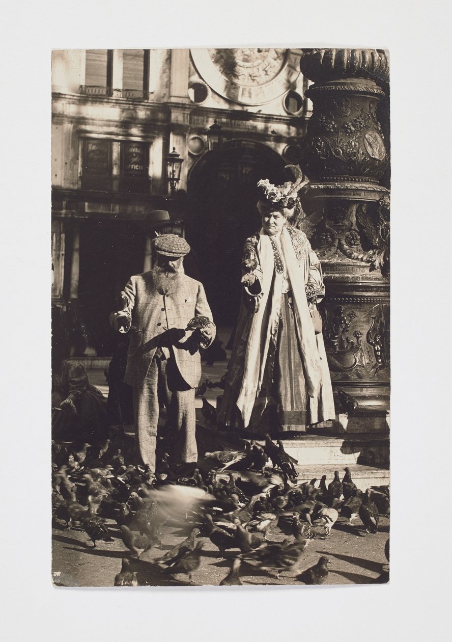 Monet et sa seconde épouse - Anonymous Anonymous