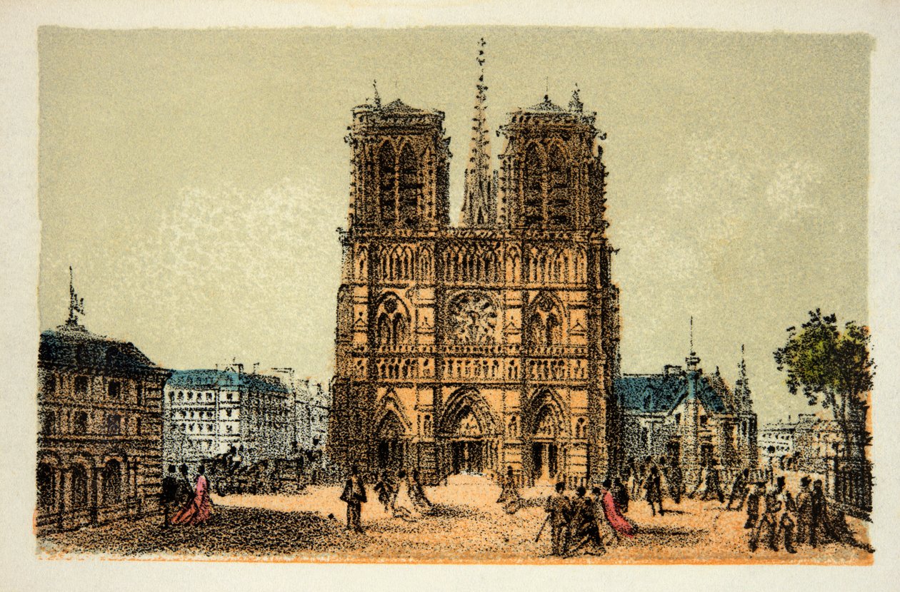 Paris 1874 : Notre-Dame, Collection privée - Anonymous Anonymous