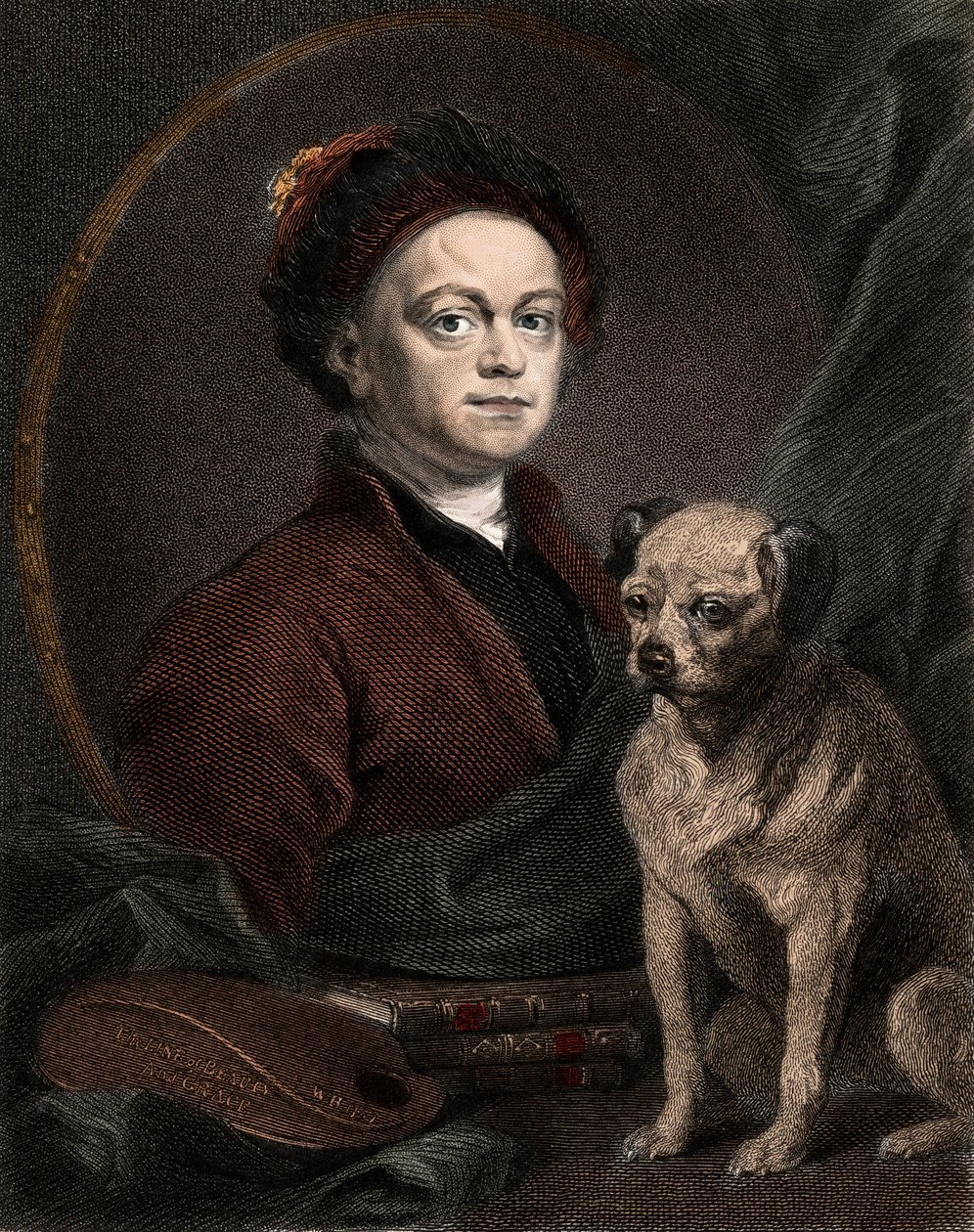 Portrait de William Hogarth - Anonymous Anonymous