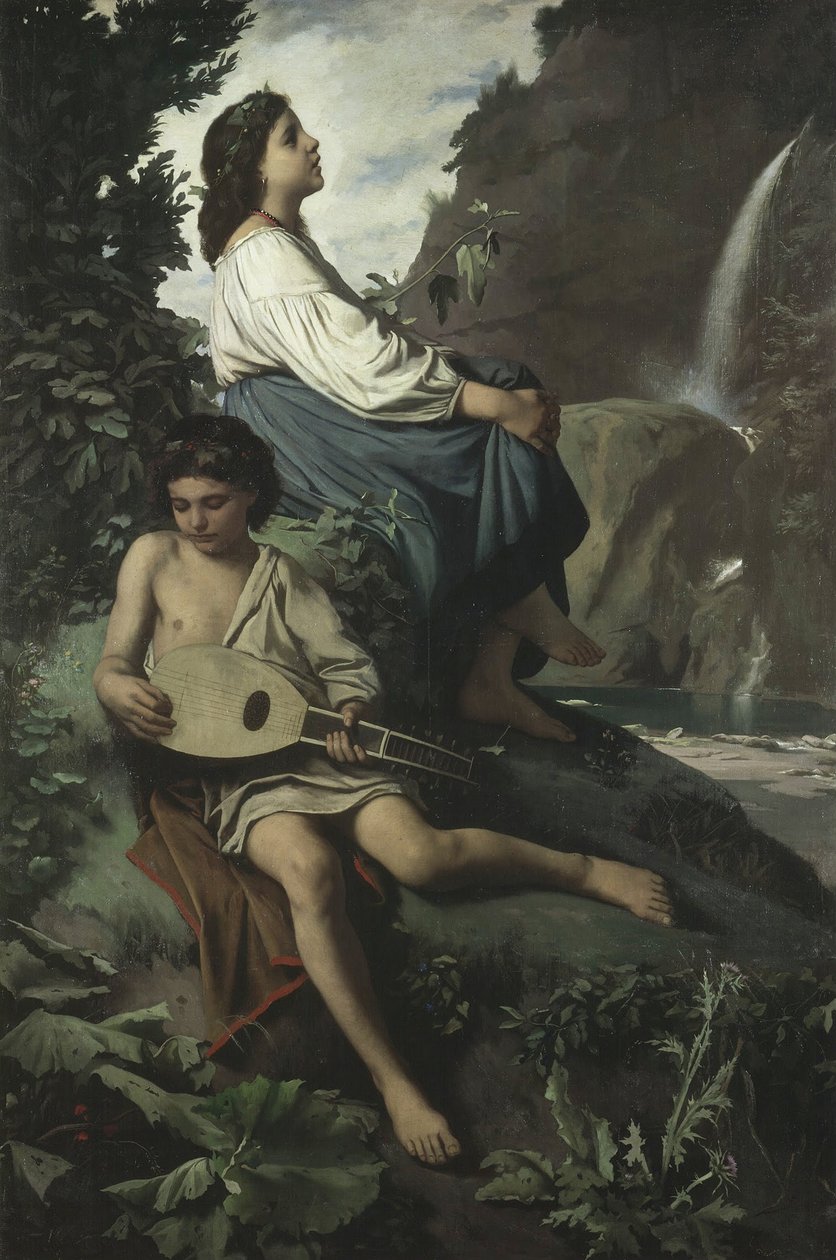 Ricordo di Tivoli, 1866-1867 - Anselm Feuerbach