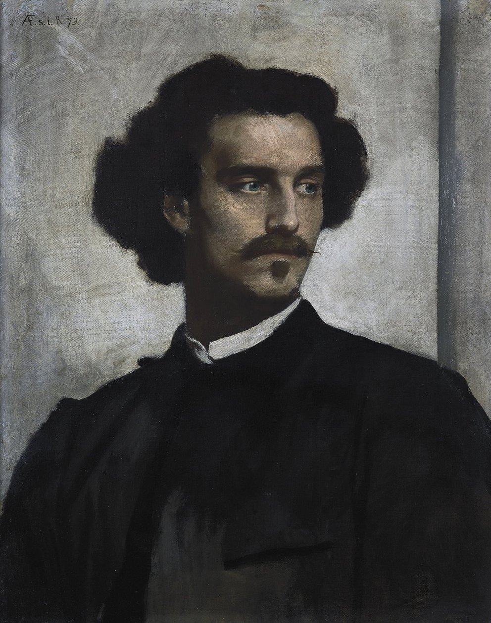 Autoportrait, 1873 - Anselm Feuerbach