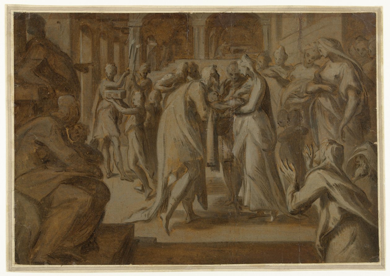 Présentation du Christ au temple - Anthonie Blocklandt