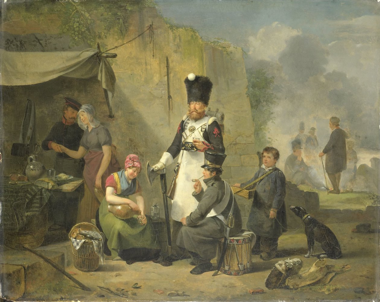 La vivandière - Anthonie Constantijn Govaerts