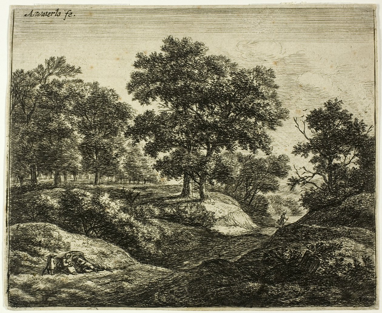 Repos de la famille - Anthonie Waterloo