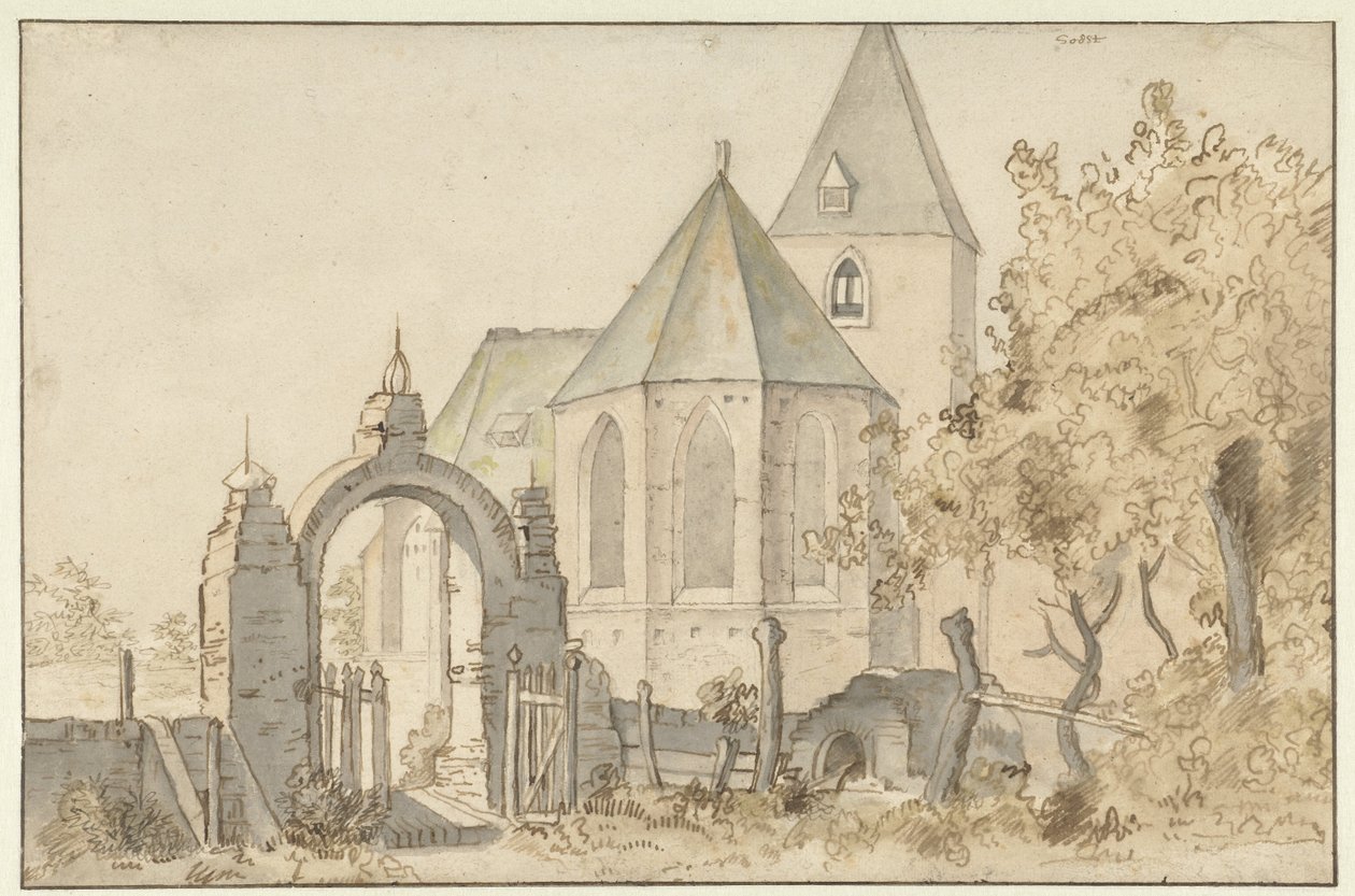 Église à Soest - Anthonie van Borssom