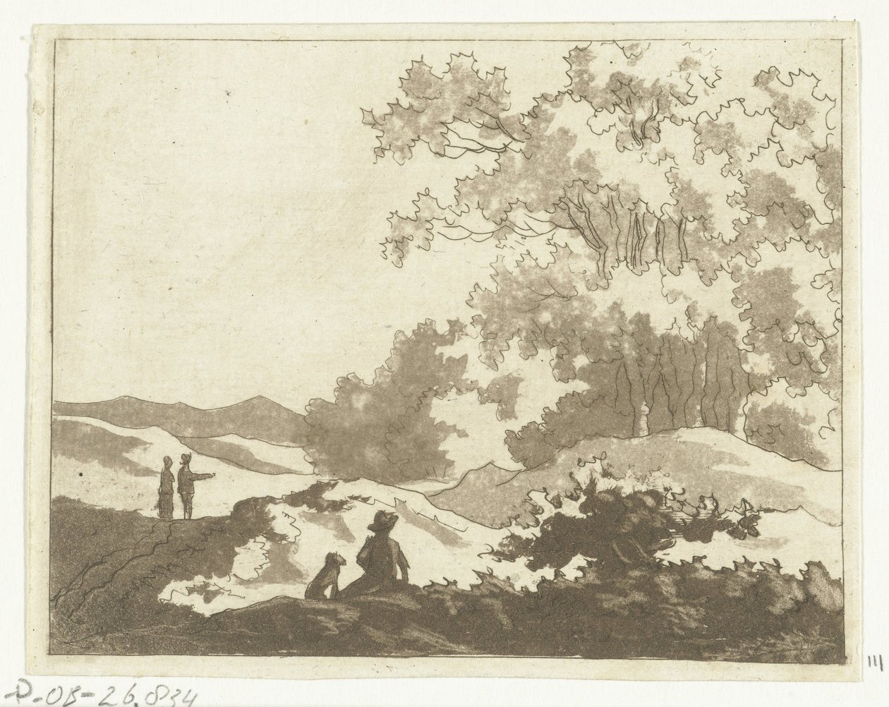 Paysage de dunes - Anthonie van den Bos
