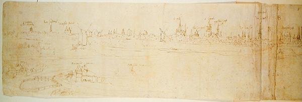 Bruges - Anthonis van den Wyngaerde