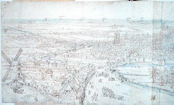 Utrecht - Anthonis van den Wyngaerde