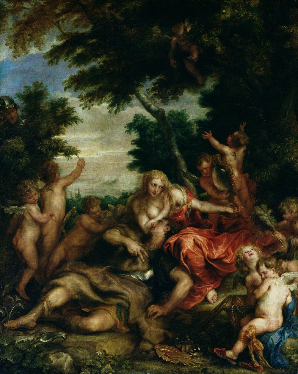 Renaud et Armide - Anthony van Dyck