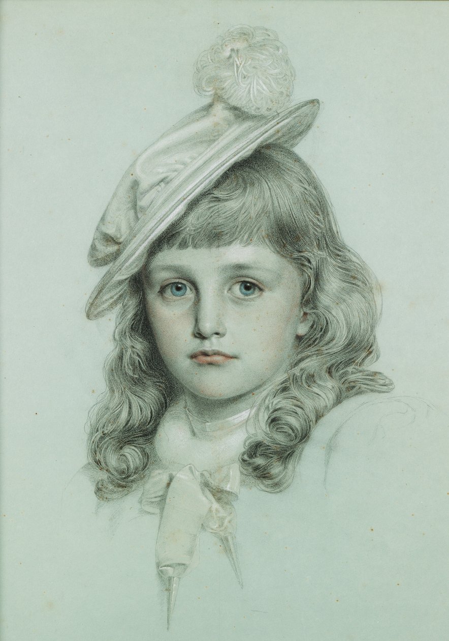 Étude pour Saint Georges - Anthony Frederick Augustus Sandys