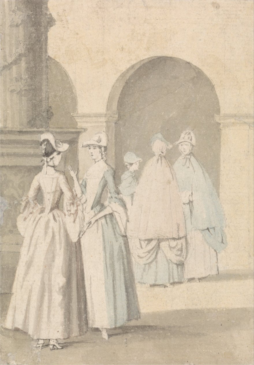 Dames à côté d