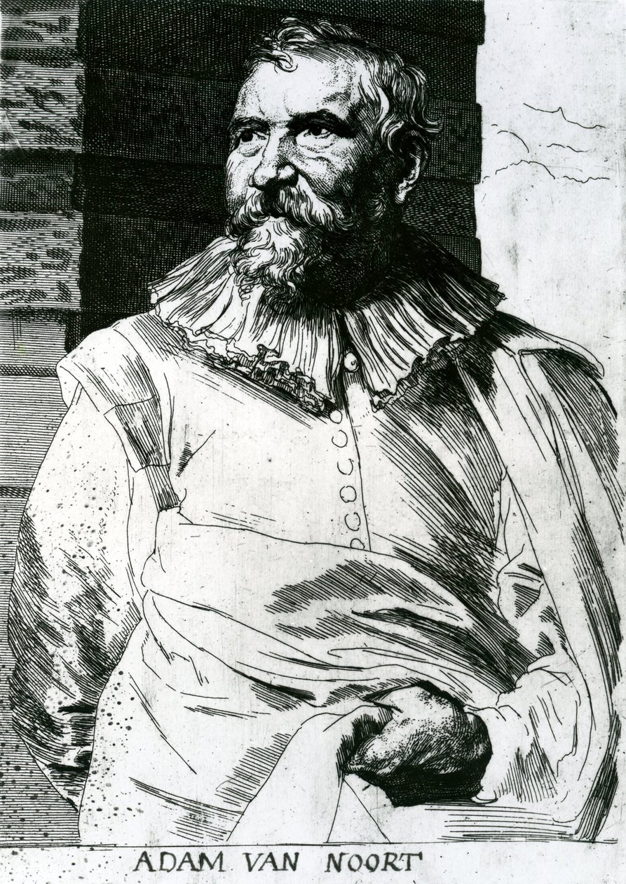 Adam Van Noort (15612-1641) - Anthony van Dyck