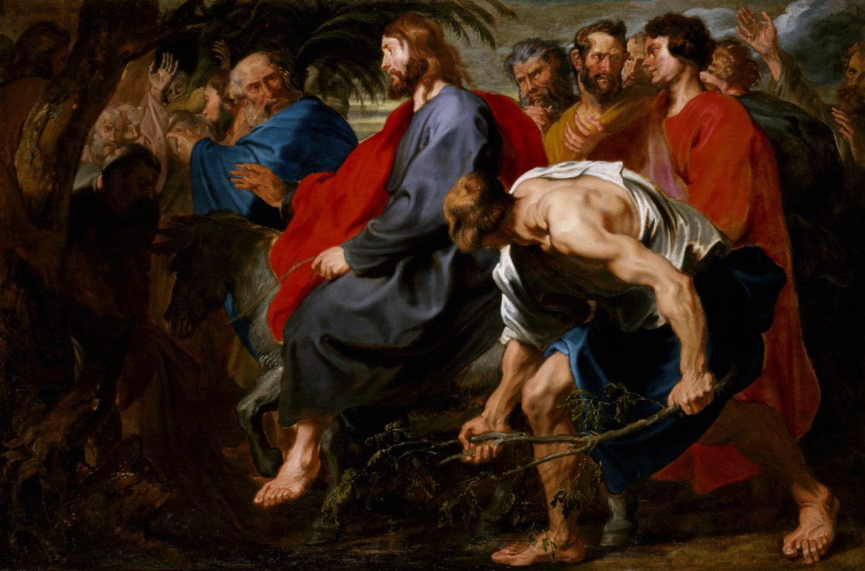 Entrée du Christ à Jérusalem - Anthony van Dyck