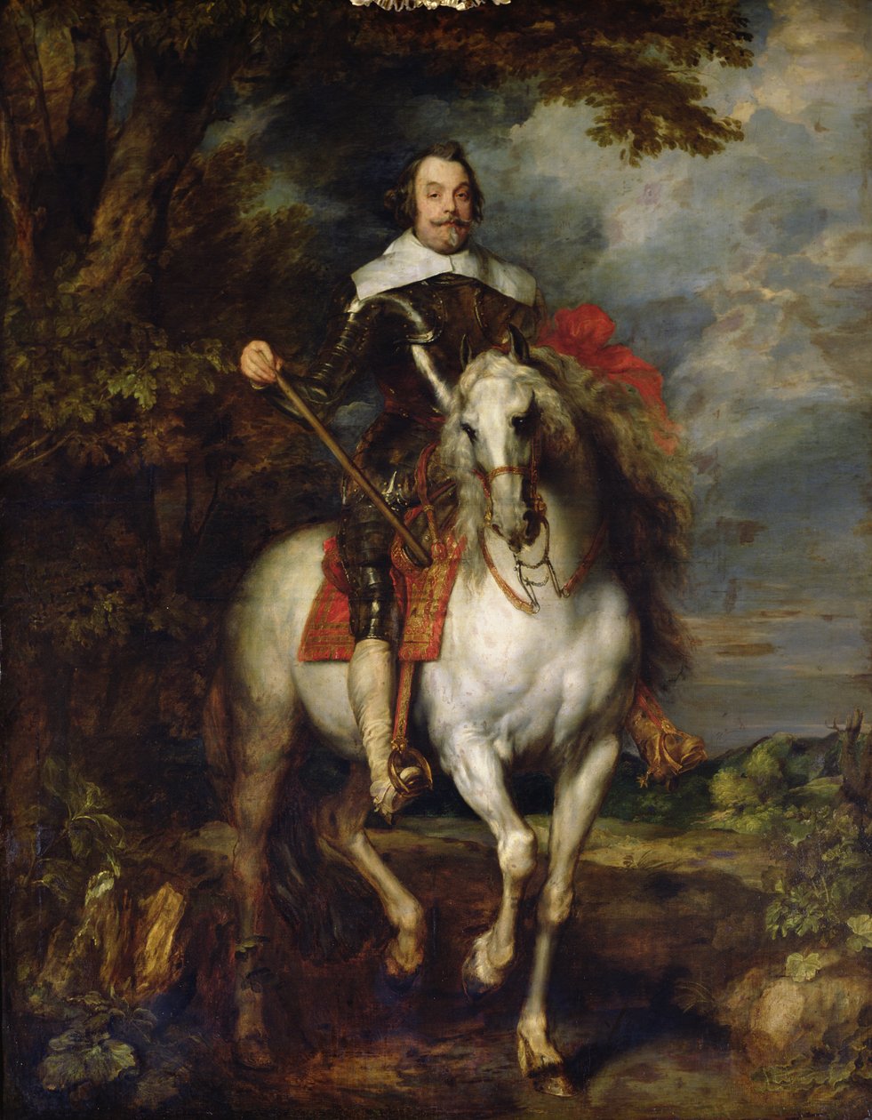 Portrait équestre de Don Francisco de Moncada (1586-1635) - Anthony van Dyck