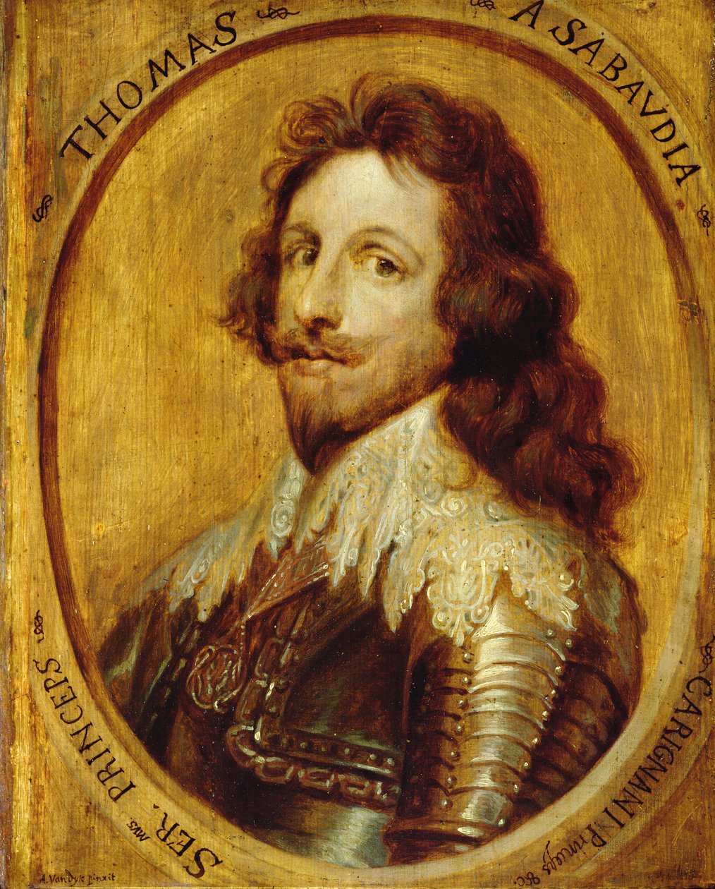 Thomas de Savoie (1597-1656) Prince de Carignan - Anthony van Dyck