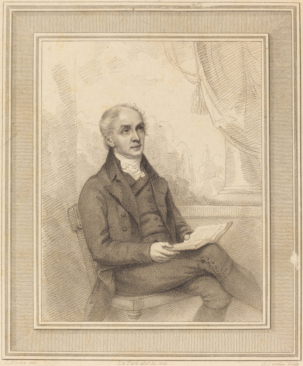 John Augustus Tulk - Anthony Cardon after Joseph Slater