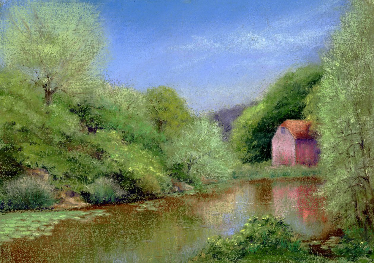 En aval vers le moulin - Anthony Rule