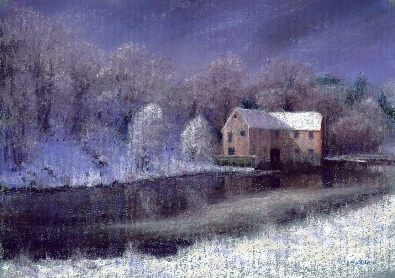Hiver au moulin - Anthony Rule