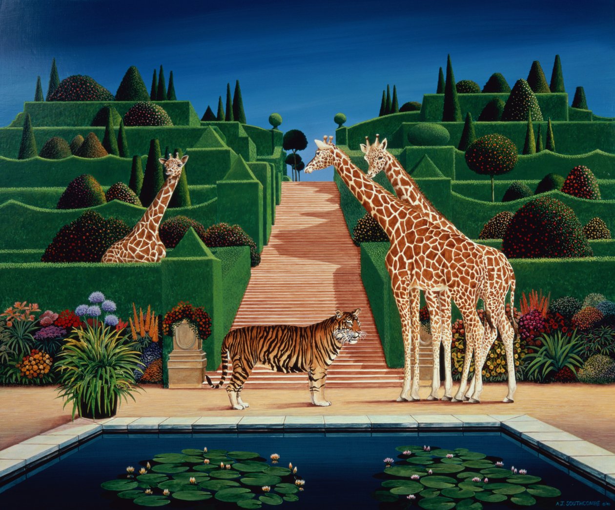 Jardin des animaux, 1980 - Anthony Southcombe
