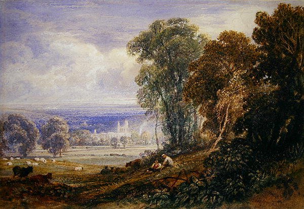 Abbaye de Byland - Anthony Vandyke Copley Fielding