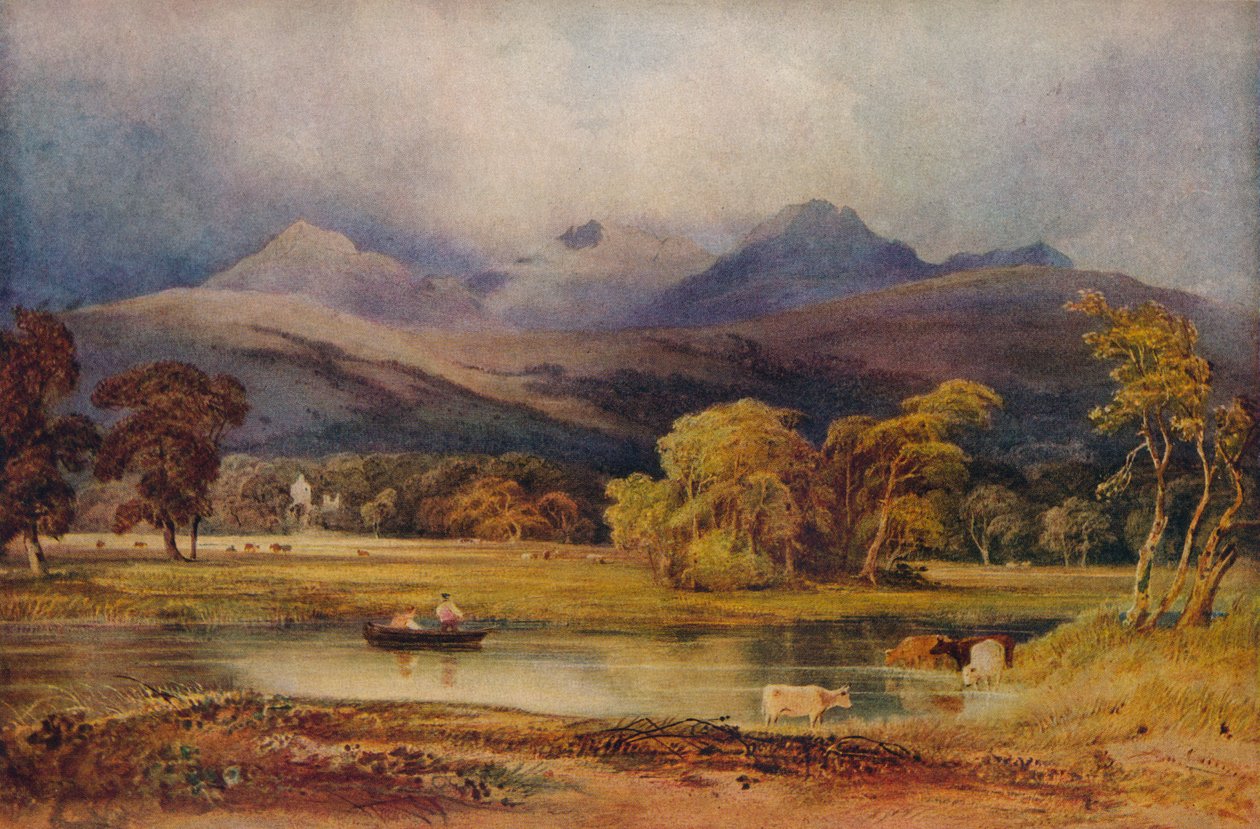 Glen Finlass, vers 1846 - Anthony Vandyke Copley Fielding