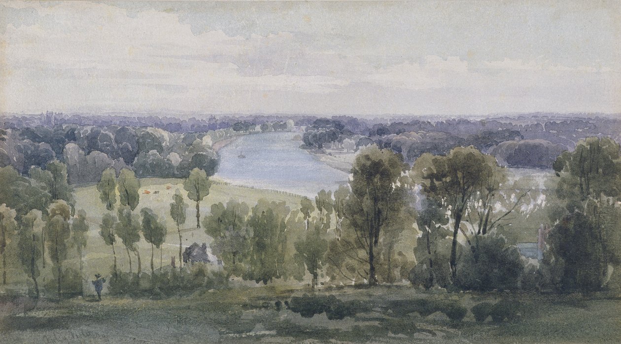 Richmond Hill, 1830 - Anthony Vandyke Copley Fielding