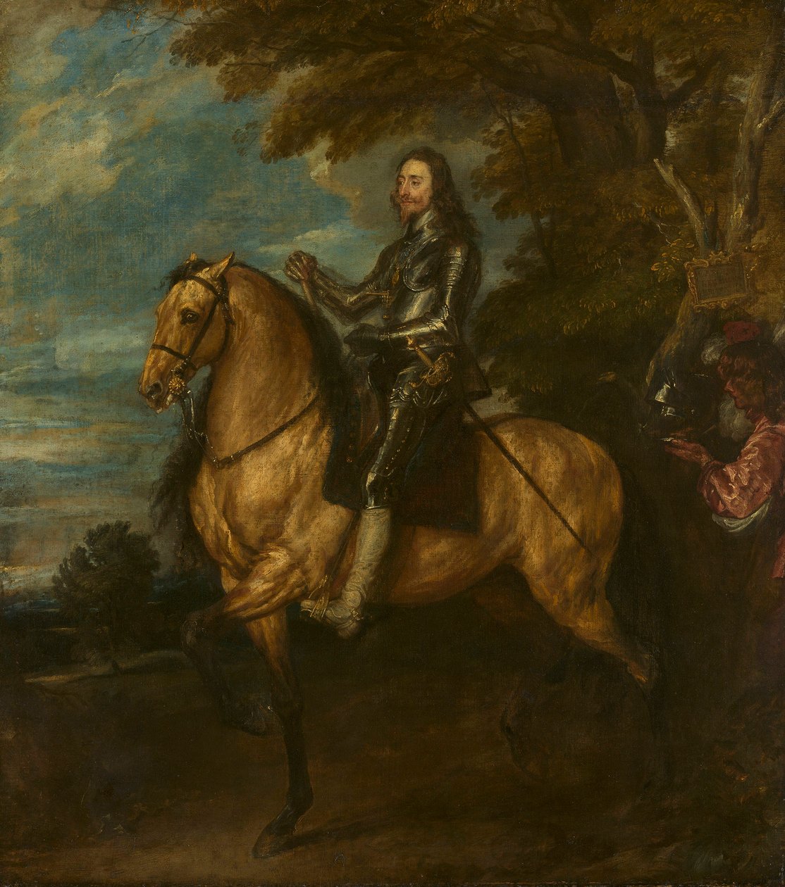 Charles Ier (1600-49) à cheval - Anthony van Dyck