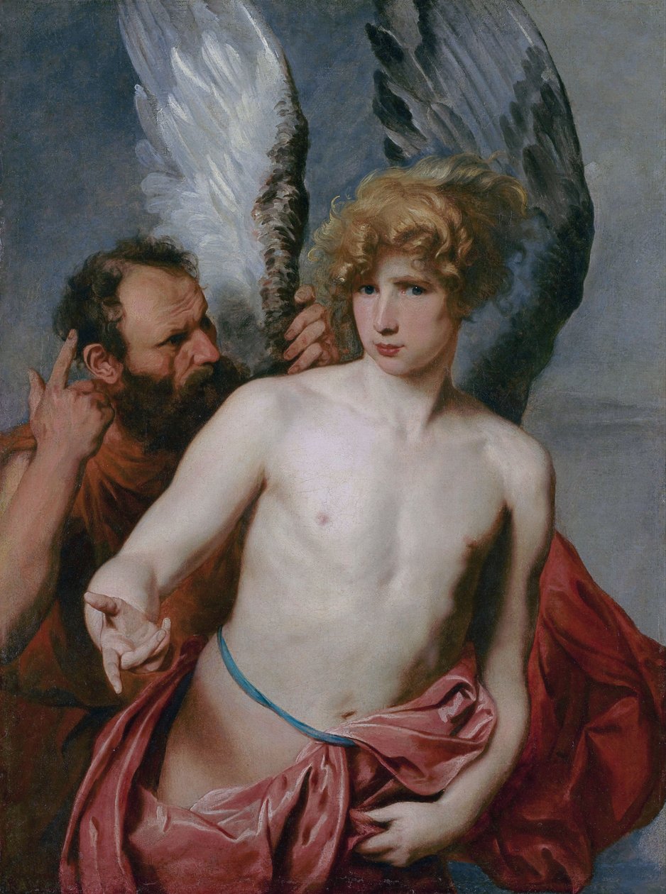 Dédale et Icare - Anthony van Dyck