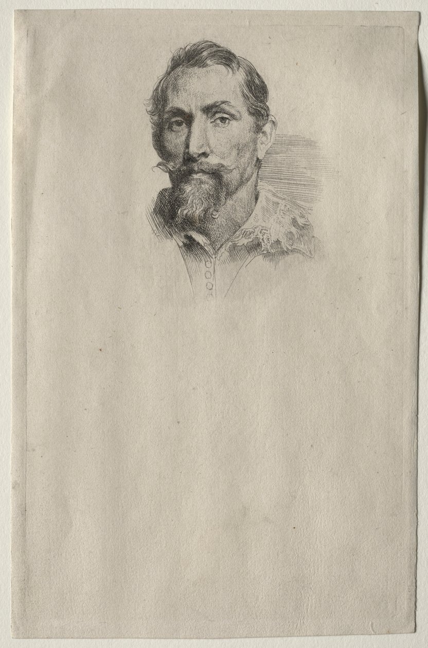 Portrait de Frans Snyders - Anthony van Dyck